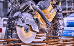 Steel, iron, rebar cutting.