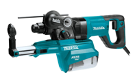 Makita 1" SDS Rotary Hammer w Dust Extractor, 120 V.