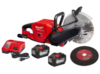 Milwaukee 14" Battery Saw, M18 Battery.