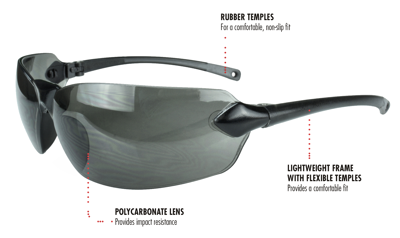 Clear & Tinted - "Cool" Safety Glasses