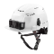White Milwaukee Safety Helmet - Vented
