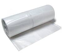 Clear Poly Sheeting, 4 and 6 Mil.