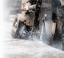 High Horsepower Walk-Behind Saws