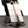 Pearl Manual Tile Cutter - easy to transport with wheels and pull-handle.