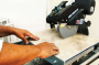10" Tile Saw, Pearl model PA10 - action.
