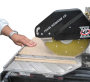 10" Tile Saw, Pearl model VX10 - action.
