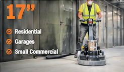 Hawk 120v 17" Concrete Grinder