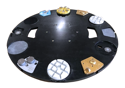 Hawk Floor Grinder - diamond driver plate.