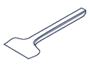 Electric Needle - Flat Chisel.
