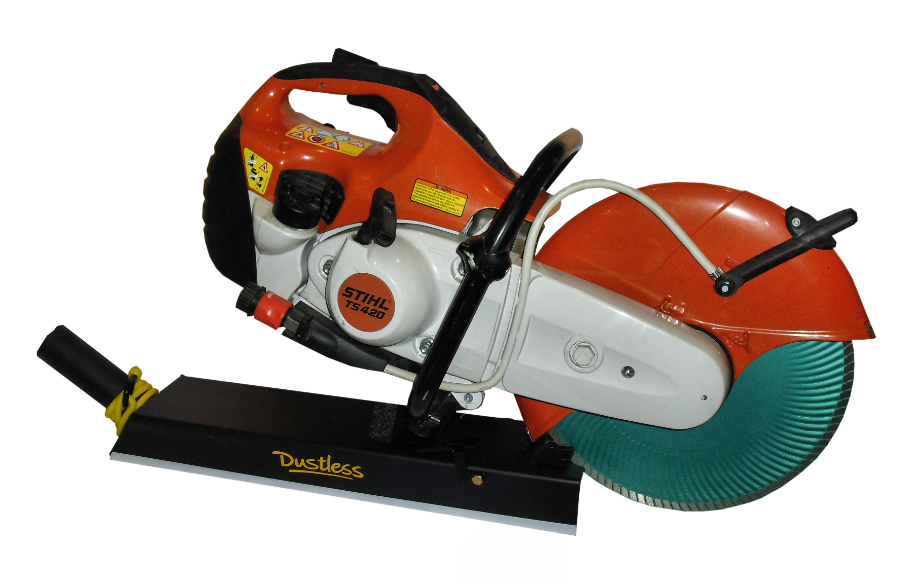 USA Dust Guard - Universal fit dust shroud for gas cut-off saws (12 ...