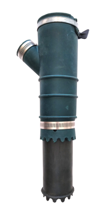 Rubber Dust Boot with Extension Tube.