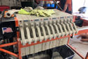 Processing Concrete Slurry with a Mudhen.