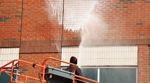 Masonry Brick Pressure Washing.