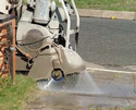 Concrete Slurry from Walk-Behind Saws.