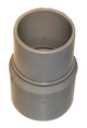 2" Inlet Cuff for Vacuums, accepts a 2" hose.