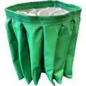 Star-Shaped, Polyester Pre-Filter w Teflon Coating for very sticky materials.