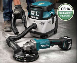 Makita & USA Dust Guard - Cordless Dust Control System