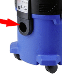 Vacuum Inlet Port.