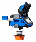HEPA Cartridge Filter is fitted into the "orange" HEPA Cover.