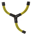 Y-Connector - two use two dust shrouds from one vacuum.
